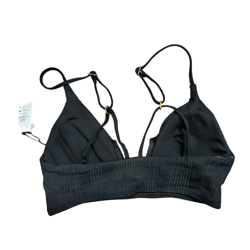 L*SPACE Bikini Top Black Size S NWT - Picture 4 of 5